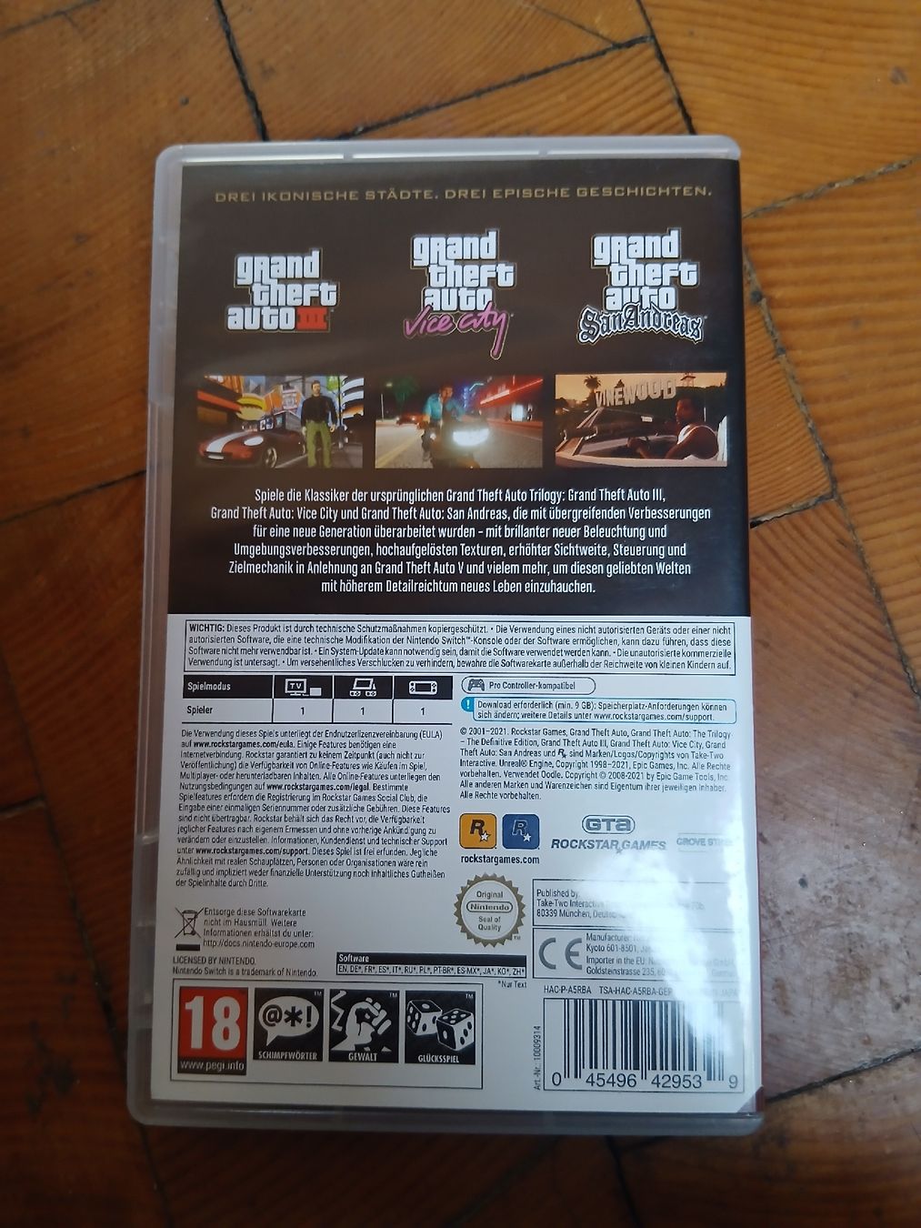 Jeux: GTA THE TRILOGY – D'occasion à Locarno par sch_r2rh 1