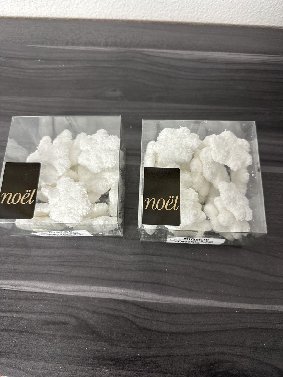 Migros Tutte le decorazioni: Dekorations Schneeflocken – Nuovo (secondo la descrizione) da Aarburg venduto da Tonija