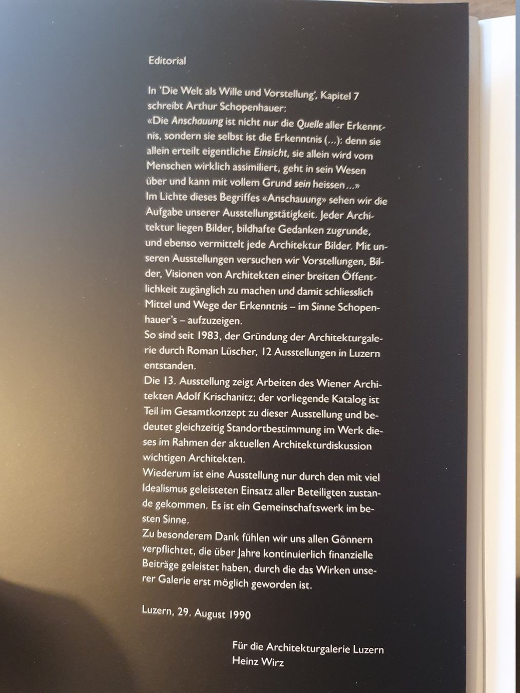 Libri: Bauwerke - Adolf Krischanitz - Deutsch – Usato da Zürich venduto da loosebone 1