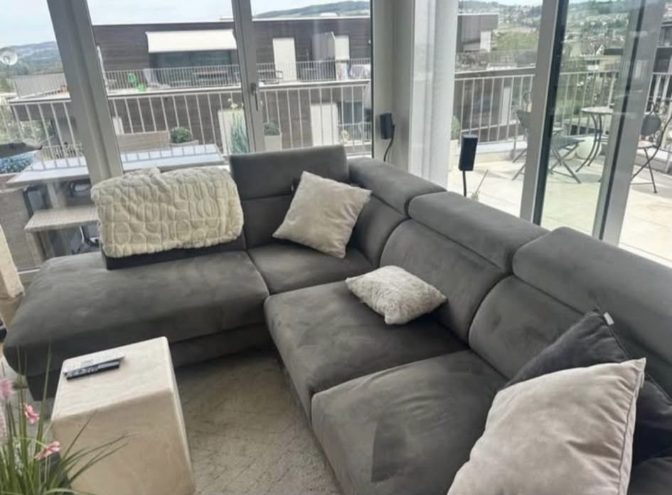 Sofas: In Bremgarten AG: Ecksofa mit elektr. Relaxfunktion – D'occasion à Luzern par Pupur 1
