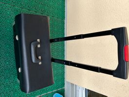 (KOPIE) Werkzeugtasche / Koffer - echt Leder mit Rollen