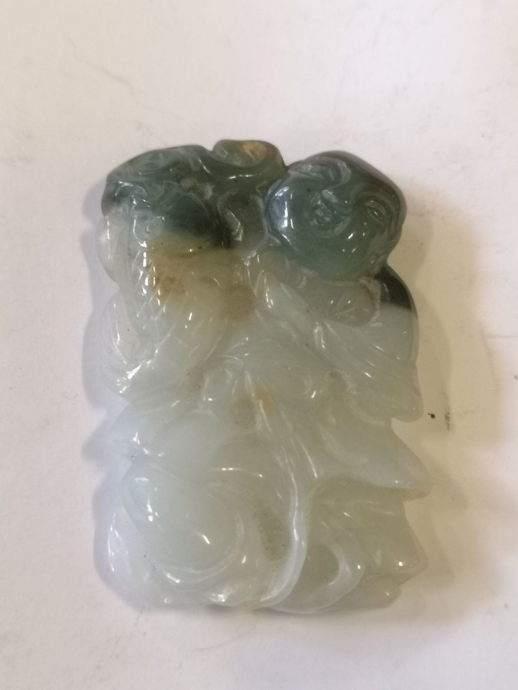Statuette: alter Antike Jade Figur Buddha Amulett Schutz Glücksbringer – Nuovo (secondo la descrizione) da Kloten venduto da Asiatica
