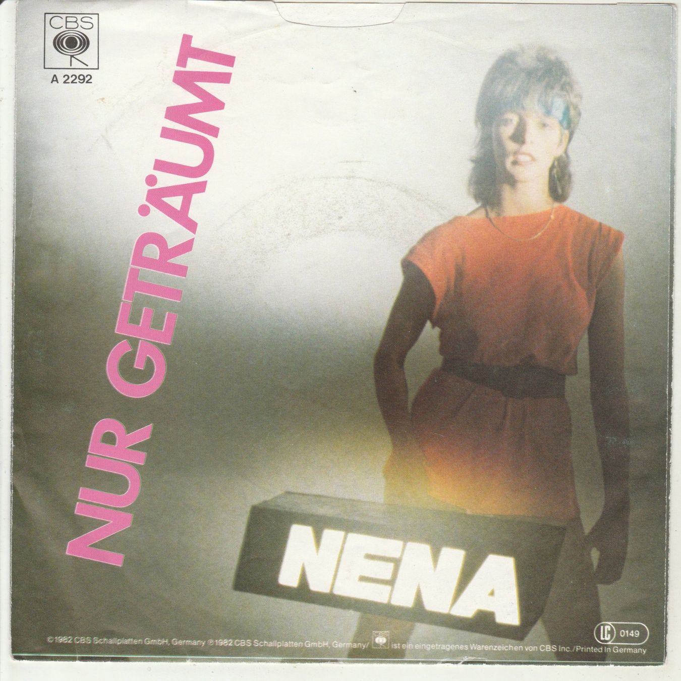 Dischi in vinile: Nena - Nur geträumt 7" Vinyl 1982 NDW – Usato da Tübach venduto da JamesStone 1
