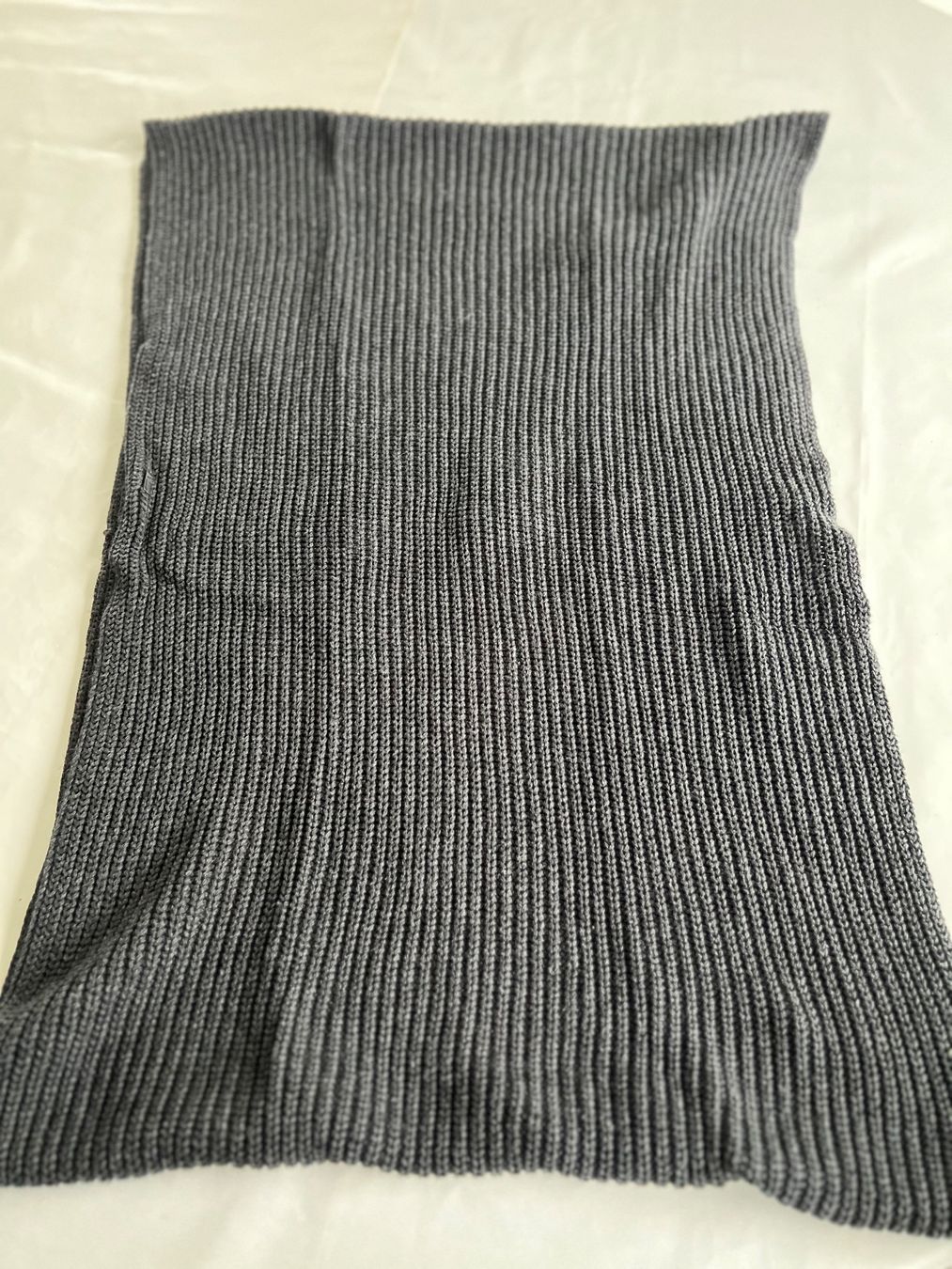 Foulard & Sciarpe: NILE-Kuscheliger Winterschal Loop-Schal Grobstrick Anthrazit – Usato da Ebmatingen venduto da Mistelu 1