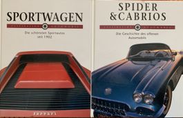 Zwei Bücher Automobile Sportwagen & Spider/Cabrios Konvolut