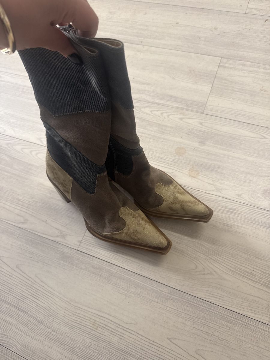 Scarpe da donna: Bottes vintage style santiags – Usato da Lausanne venduto da Mode_350 5