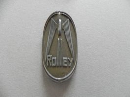 Rolley Velo Rad Marken Emblem Guss