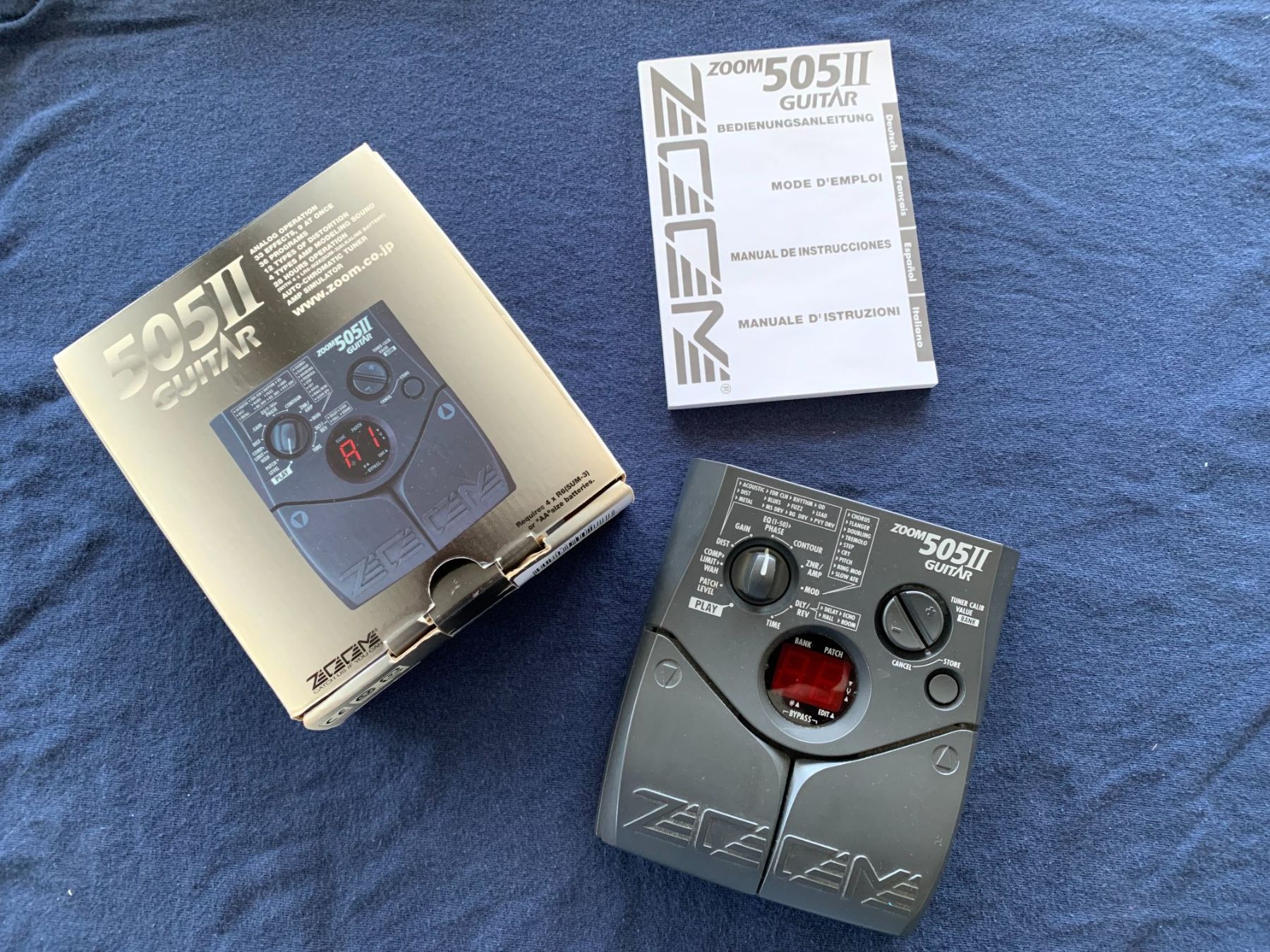 Zoom Musikinstrumente: Zoom 505-II Multieffect Pedal – Gebraucht aus Steinerberg von pamplemousse888 2