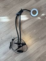Selfiehandyhalterung mit Licht