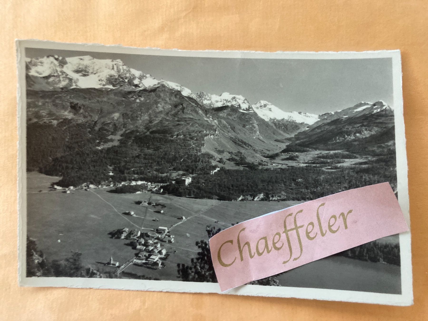 Ansichtskarten: 1946 SILS im Engadin – Gebraucht aus Zürich von Chaeffeler
