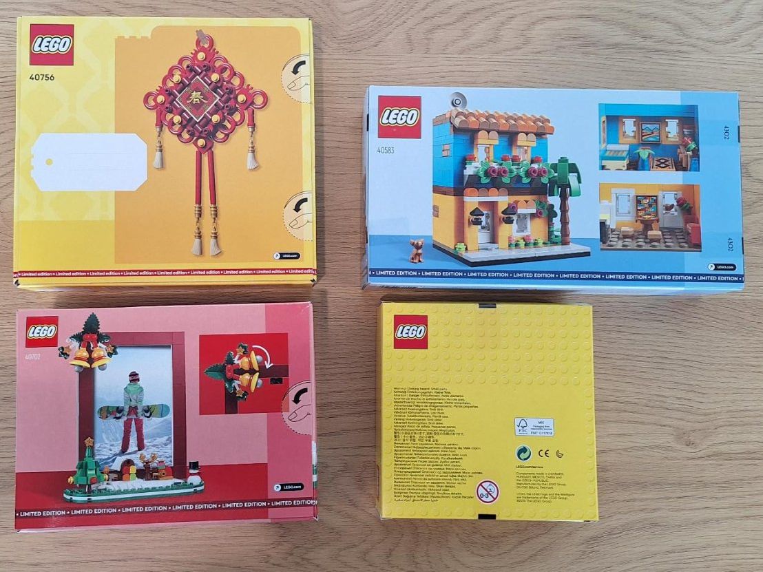 Lego Kit di costruzioni: Lego 6387808 + 40702 + 40583 + 40756 – Nuovo e nell'imballaggio originale da Genève venduto da BrickFanGe 1