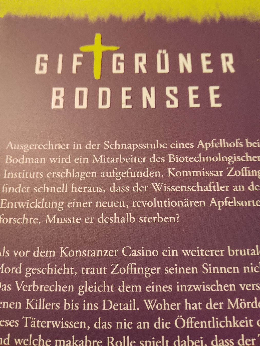 Bücher: Giftgrüner Bodensee – Gebraucht aus Volken von katz5 3