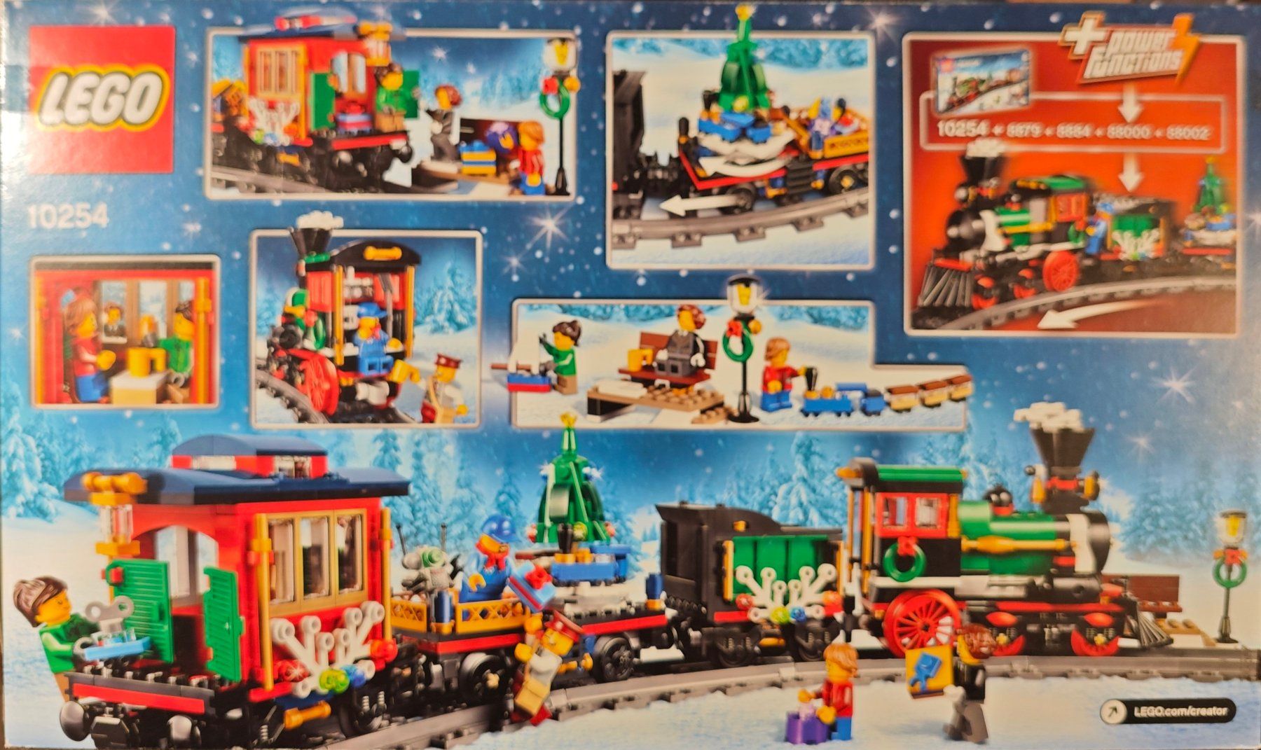 Lego Kit di costruzioni: Lego 10254, Winter Holiday Train, OVP – Nuovo e nell'imballaggio originale da Pfaffhausen venduto da seppentony 1