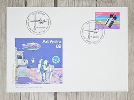 CL09 Enveloppe + Timbre Suisse 1989