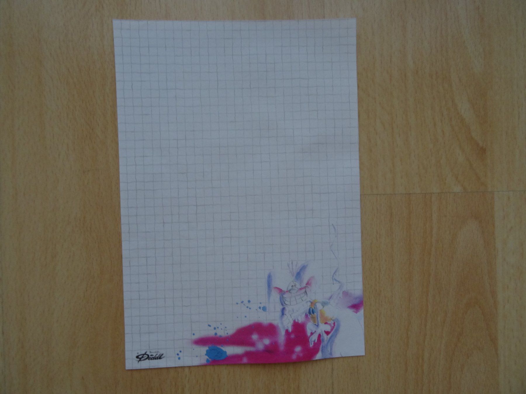 Blocchi: Diddl Blatt A5 aus Block Nr. 123 – Usato da Lupfig venduto da Jolly63