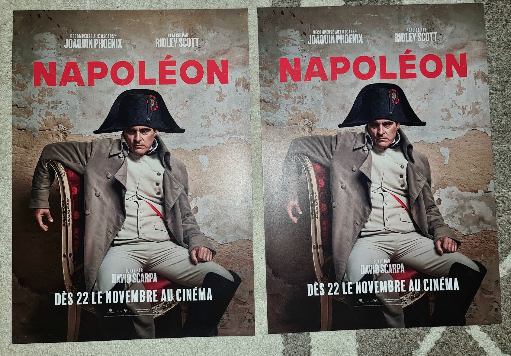 Poster & Bilder: Joaquin Phoenix / Napoléon – Neu (gemäss Beschreibung) aus Cortaillod von signep 1