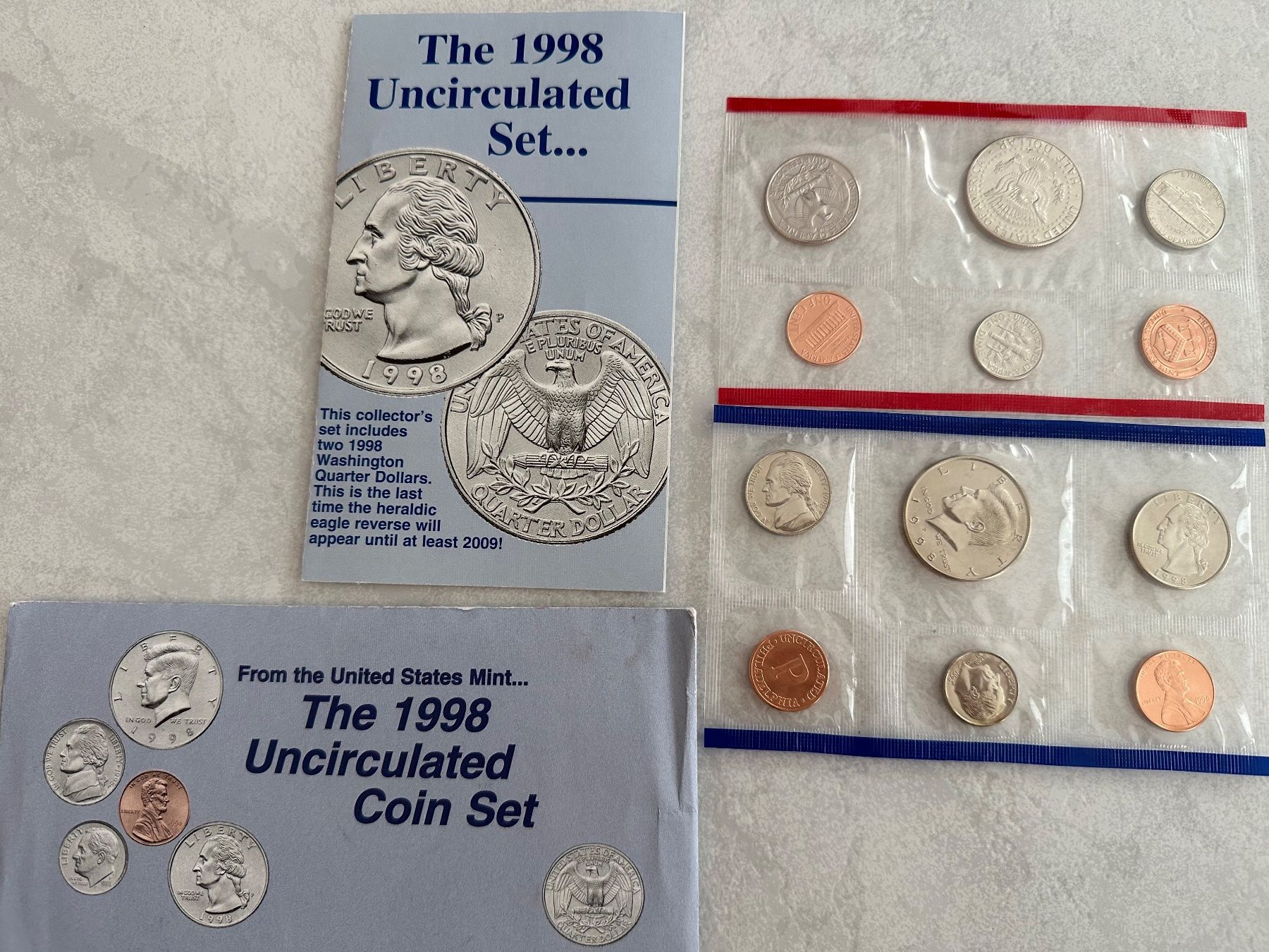 Tutti le monete: US Münzsatz 1998 – Usato da Luzern venduto da Topseller1000