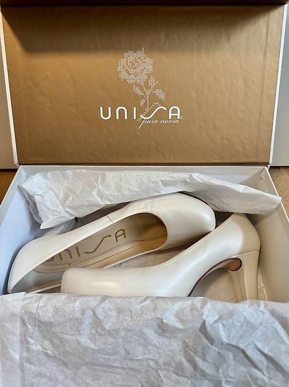Scarpe da donna: Damenschuhe Weiss Echtleder – Usato da Malters venduto da frangecko 1