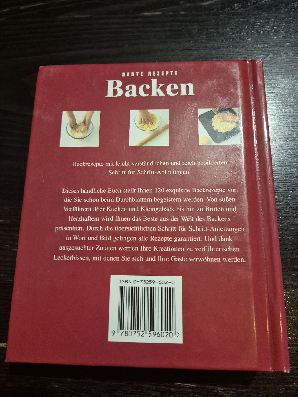 Libri: Backbuch "BESTE REZEPTE Backen" mit Bildern – Usato da Samedan venduto da cavilam 1