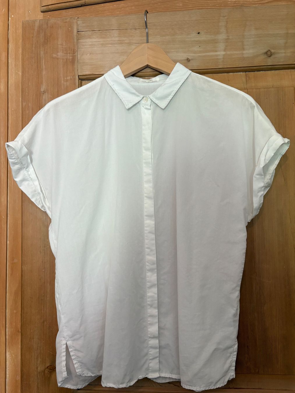 Armedangels Camicette: ARMEDANGELS Bluse weiss Grösse S – Usato da Chur venduto da TanusJ