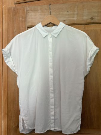 ARMEDANGELS Bluse weiss Grösse S
