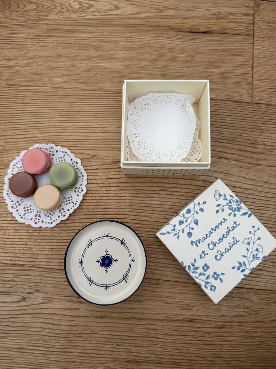 Maileg Giocattoli: Neu Maileg Macaron Set – Nuovo e nell'imballaggio originale da Balgach venduto da zreredein 1