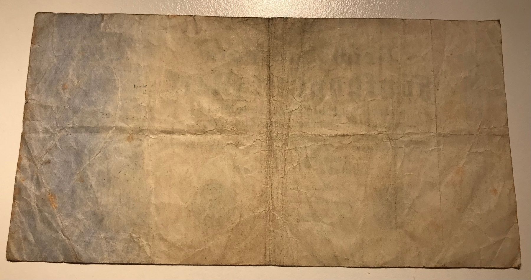 Banknoten: Deutschland 500 Mark 1922 – Gebraucht aus Algetshausen von Carrhard 1