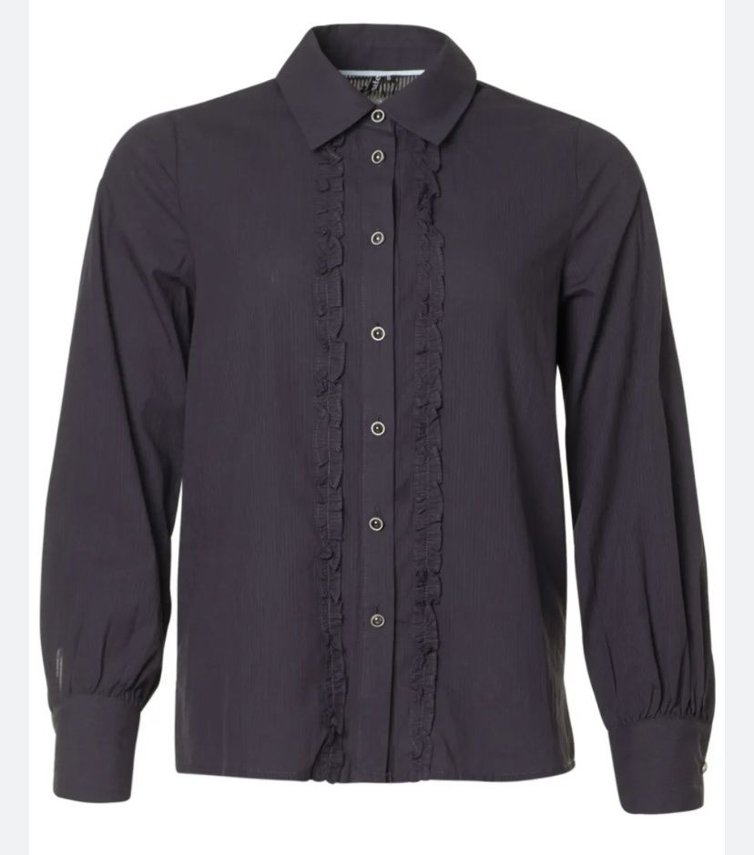 Camicette: Soulmate Bluse Gr. L dunkelblau elegant – Usato da Jona venduto da Flamingoo 3