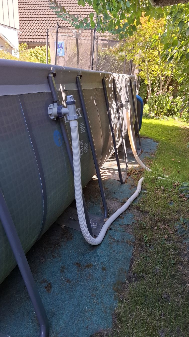 Intex Piscine: Aussenpoolanlage komplett – Usato da Künten venduto da Rocchi71 6