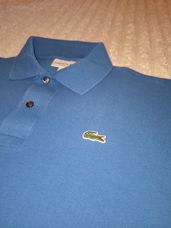 Polo Lacoste Classique L1212 Bleu Ciel - Taille M (FR 4)