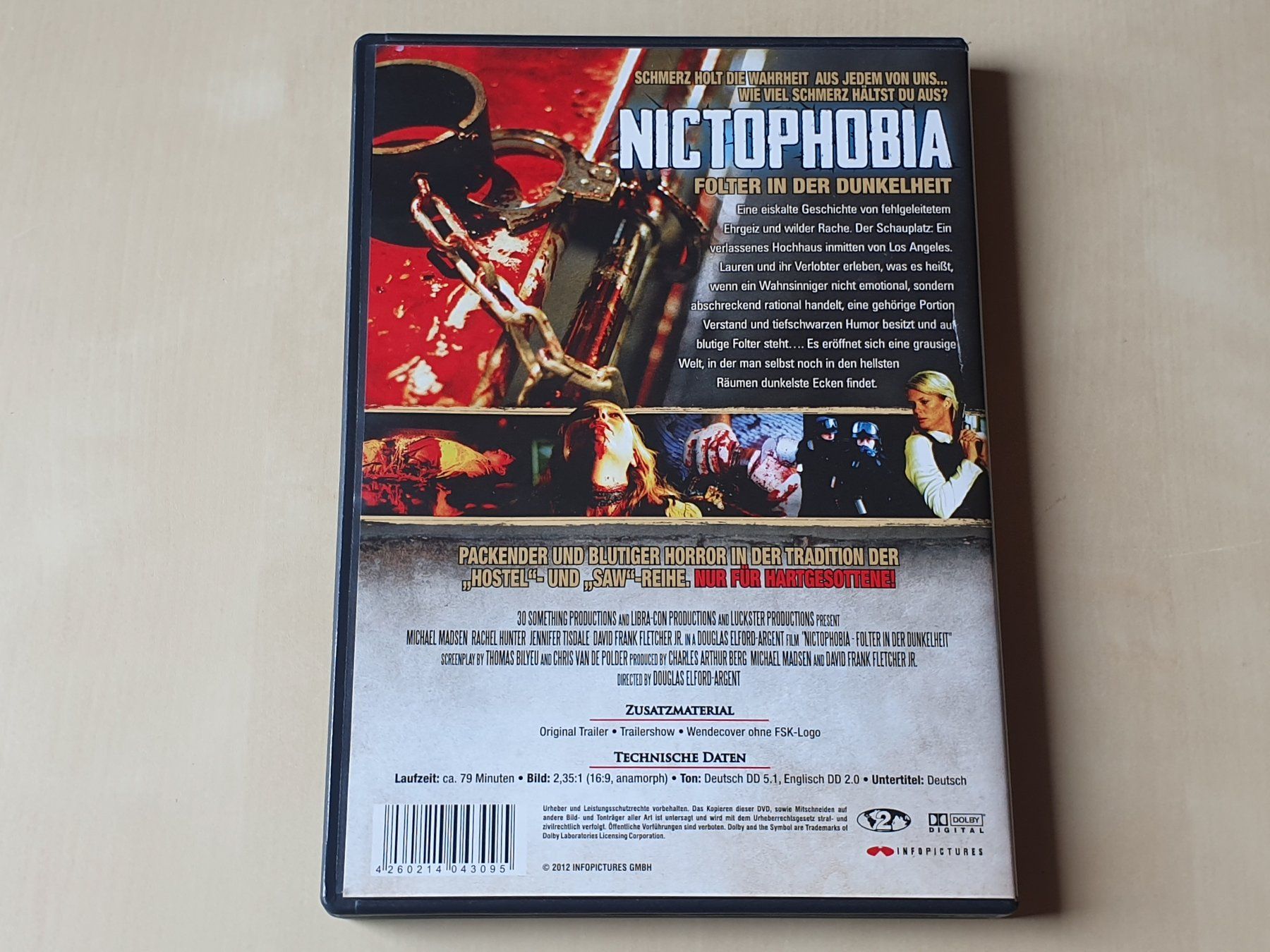 Tutti i DVDs: Nictophobia – Usato da Stansstad venduto da collectorsshop 1