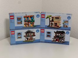 Lego Häuser der Welt 1-4 40594 40599 | 4 Sets | Neu & OVP