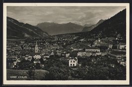 AK Chur, Gesamtansicht mit der Kirche