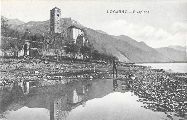 Cartoline postali: Locarno - Rivapiana dettaglio – Usato da Olten venduto da clotaldi
