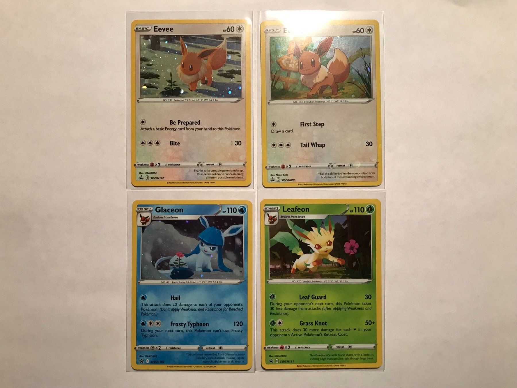 Pokémon Carte collezionabili: Eeveelutions holo Set EN – Usato da Hagendorn venduto da Pokecollectorch