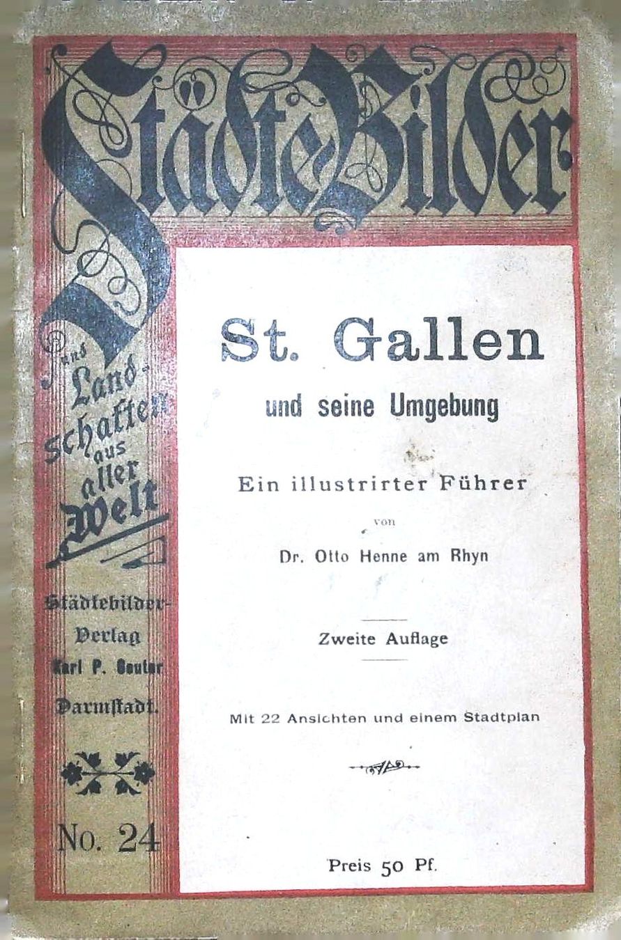 Libri: St. Gallen Städtebild  um 1890 – Usato da Rafz venduto da Helvet32