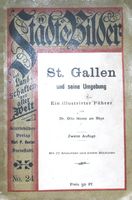 St. Gallen Städtebild  um 1890