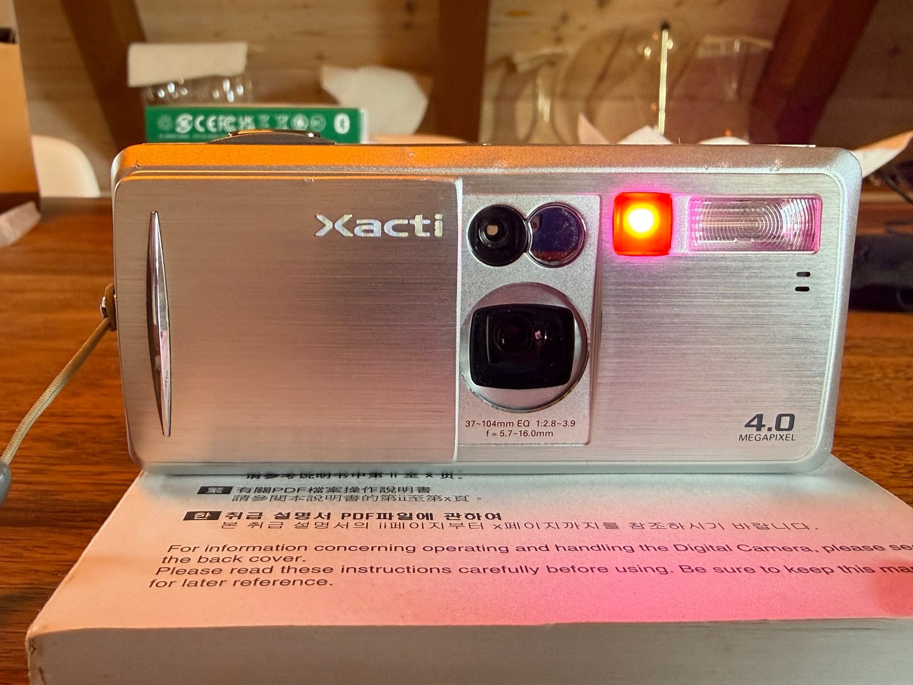 Sanyo Appareil photo: sanyo xacti 4.0 – D'occasion à Reinach BL par the_Advocat 3