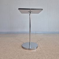 Kleiner Beistelltisch Teleskop Stehtisch Kelco grau