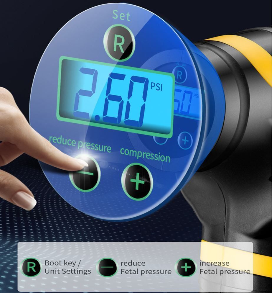 Compressori: Tragbarer 12V Kompressor luftpumpe – Nuovo (secondo la descrizione) da Thun venduto da nuonuoshop 5