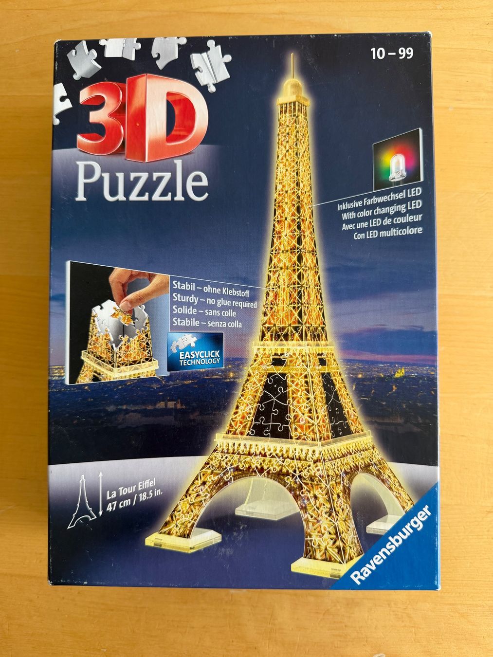 Ravensburger Puzzles: 3D-Puzzle Eiffelturm – D'occasion à Adliswil par angrue