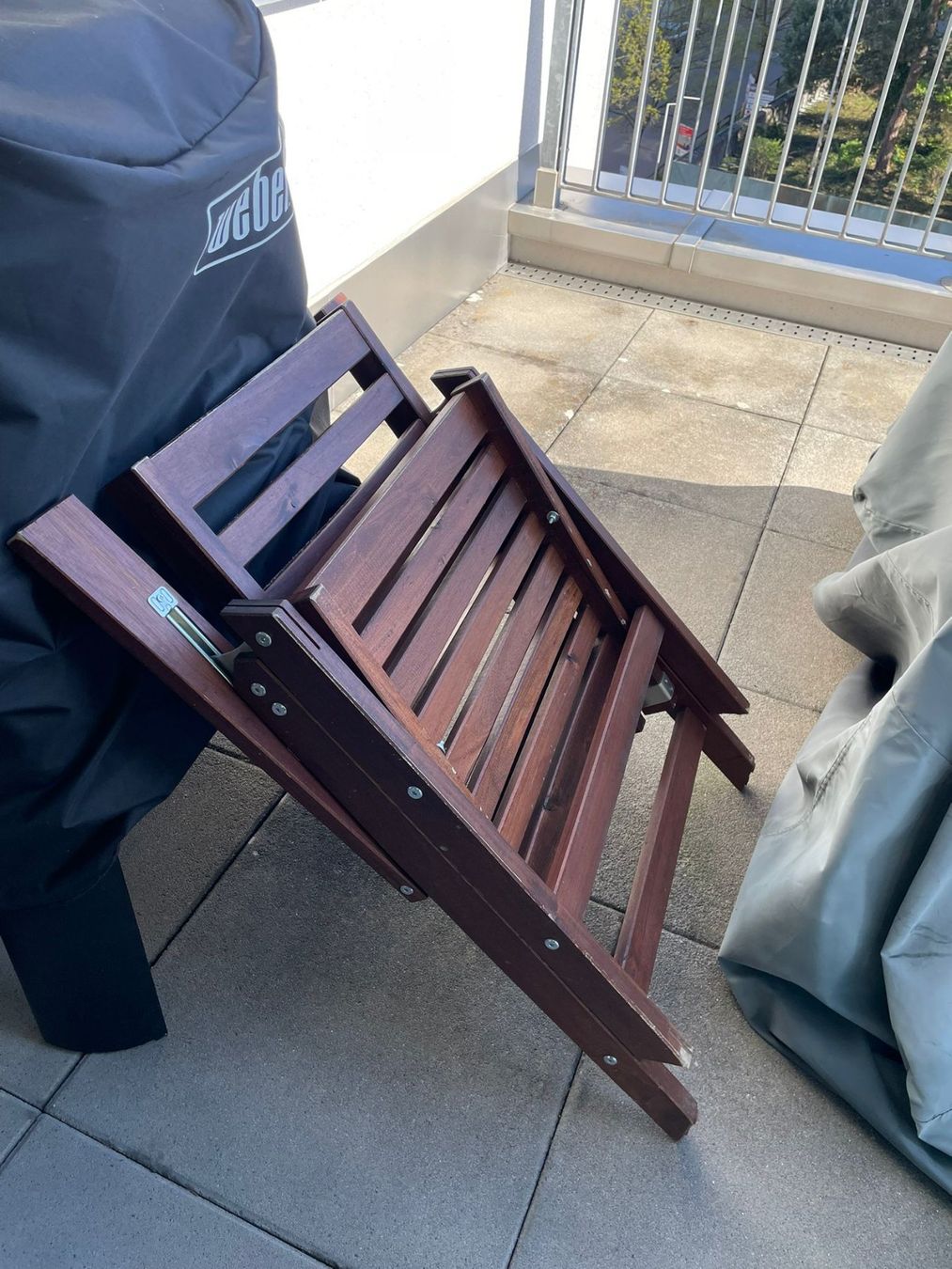 Ikea Sedie: 65% off! 2 outdoor all-weather chairs – Usato da Thalwil venduto da jos_jfr5 1