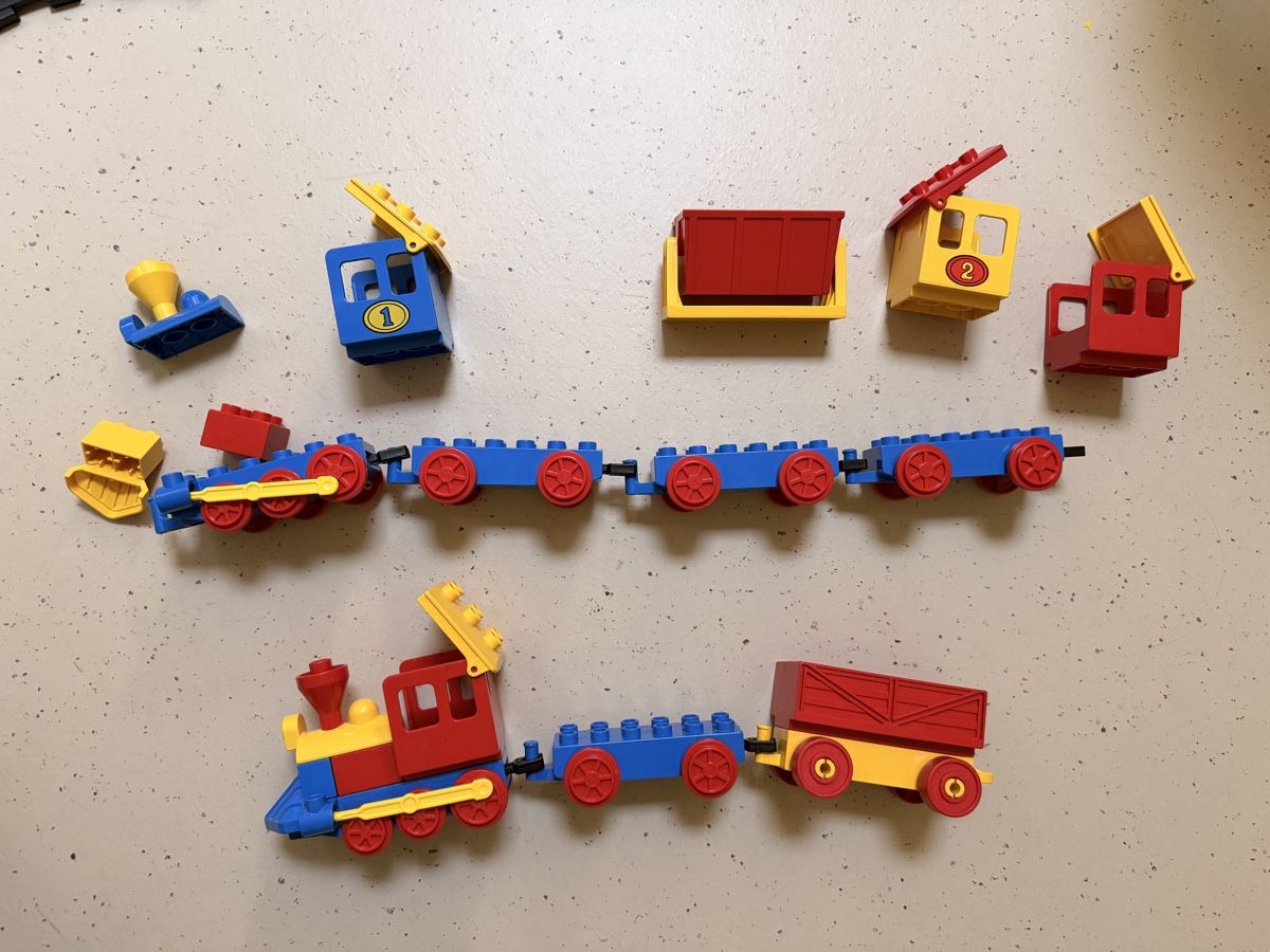 Lego Giocattoli: Lego Duplo Zug / Eisenbahnen  – Usato da uster venduto da amplid02 4