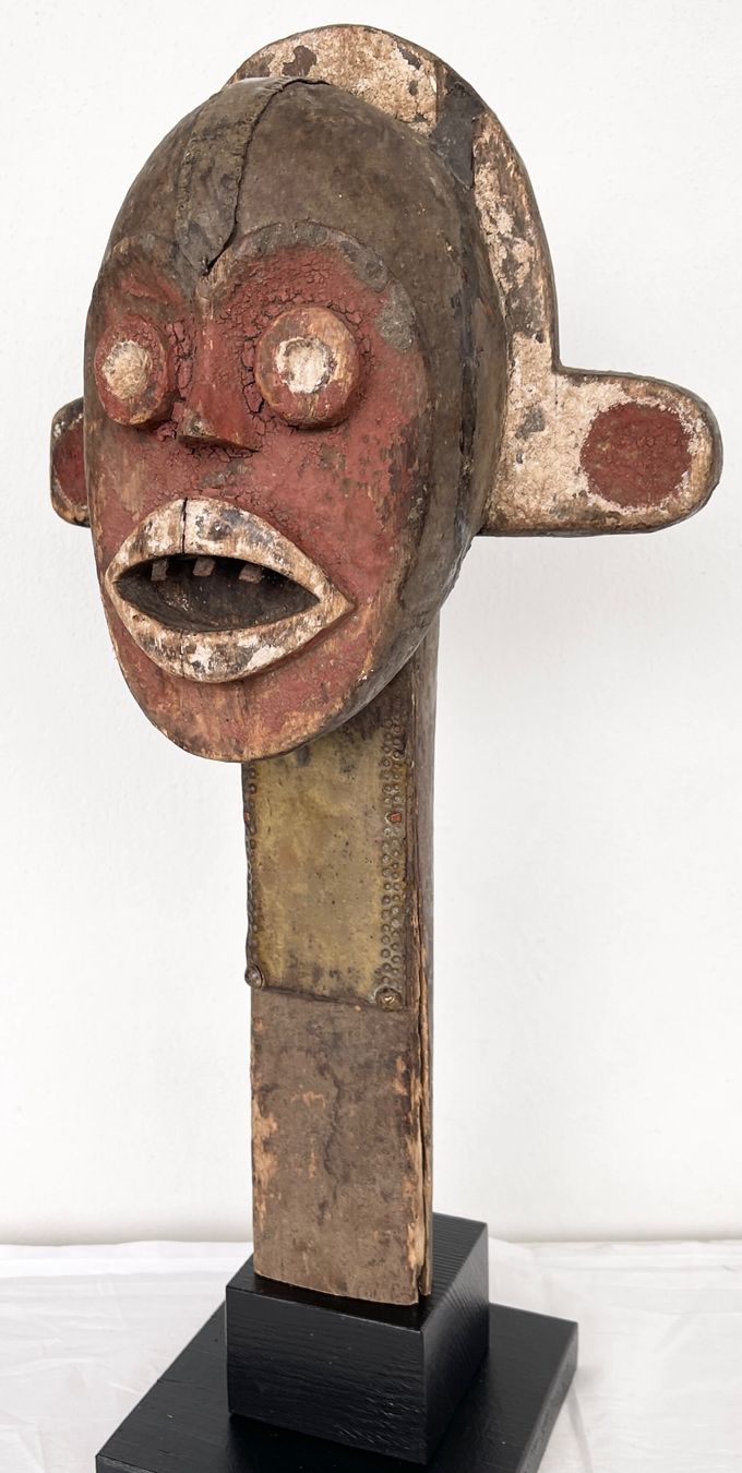 Skulpturen & Statuen: seltene ausdrucksstarke alte Tsogho Figur Gabun Höhe 41 cm – Gebraucht aus Rüthi (Rheintal) von Kunsthaus777 4