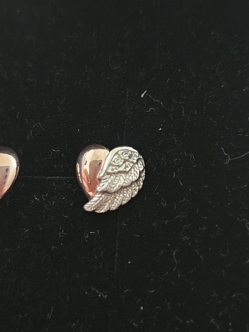 Boucles d'oreille: Engelsrufer Ohrstecker Herz Flügel Silber – D'occasion à Bern par Sabulise 2