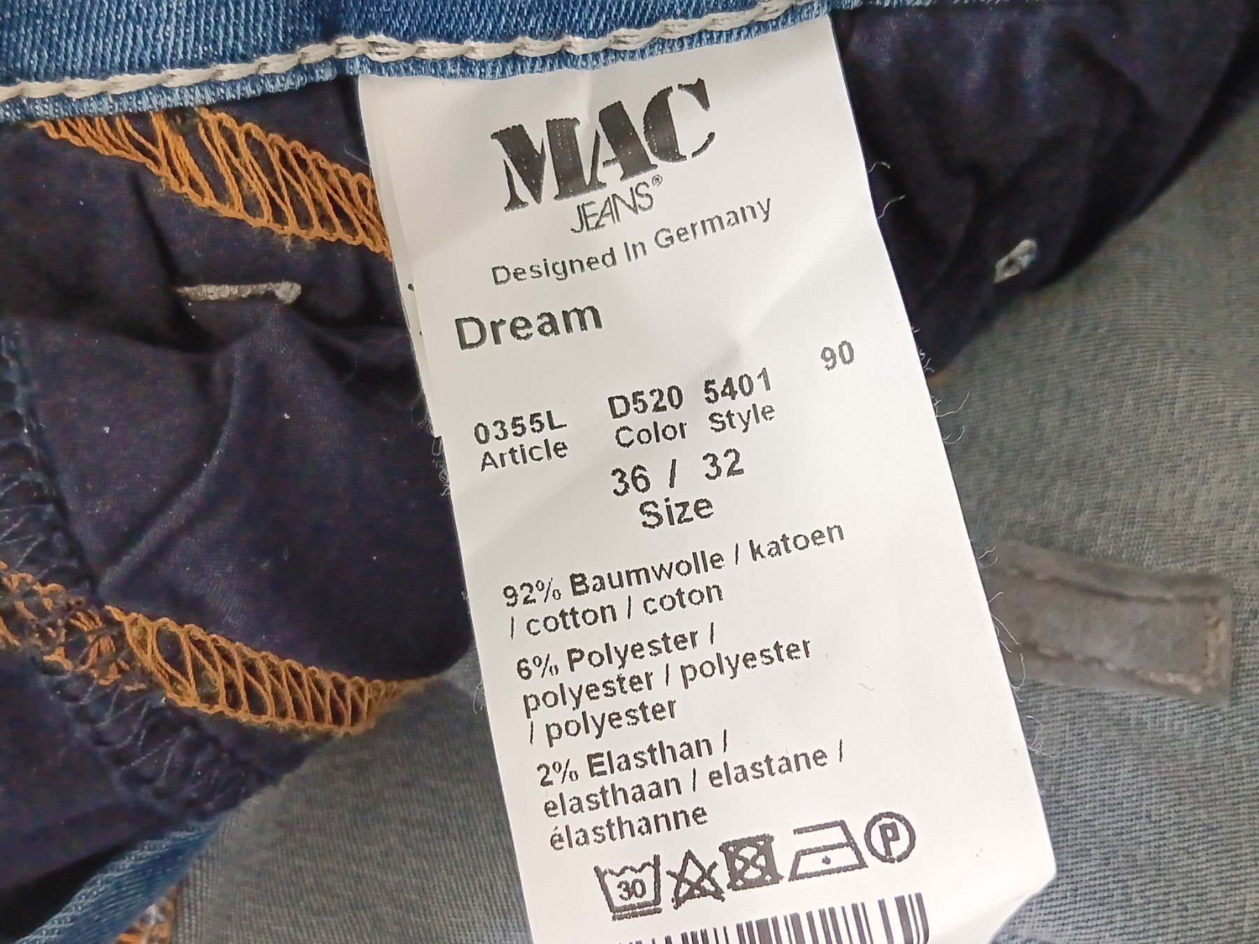 Jeans: MAC Jeans taille / Grosse 36 / L32 – Gebraucht aus Cossonay-ville von Super-Price-Quality 9