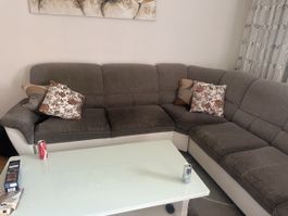 Grosse Ecksofa-Garnitur zu verkaufen