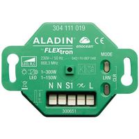 Actionneur-variateur RF INC ALADIN, EnOcean, 230V, 1…300W