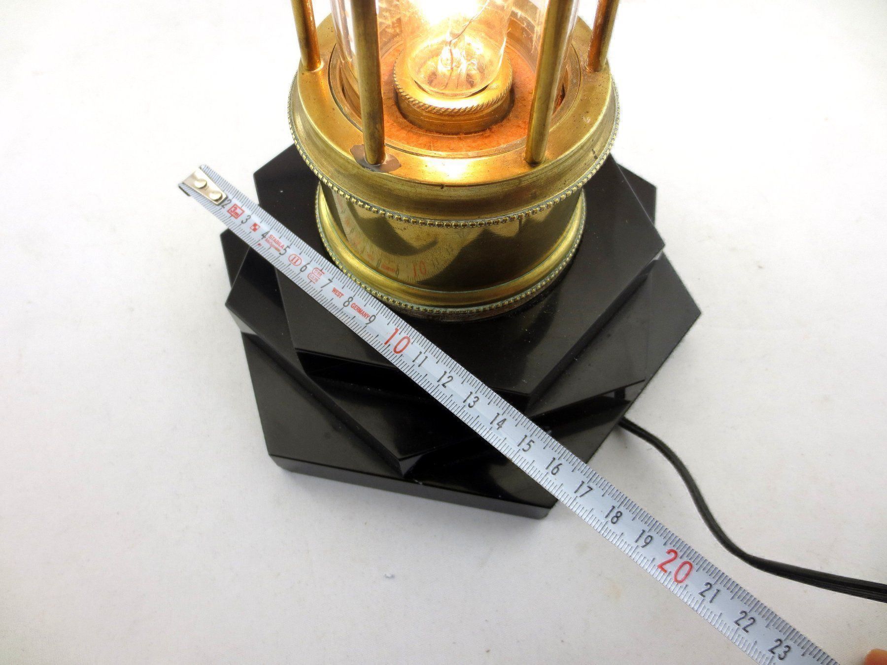 Lampen: Lampe mineur laiton marbre electrifiée – Gebraucht aus Noville von novar 8