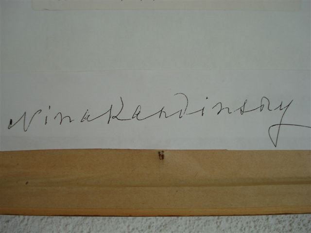 Xilografie: Wassily Kandinsky, Original Holzschnitt – Usato da Einsiedeln venduto da artgallery59 6